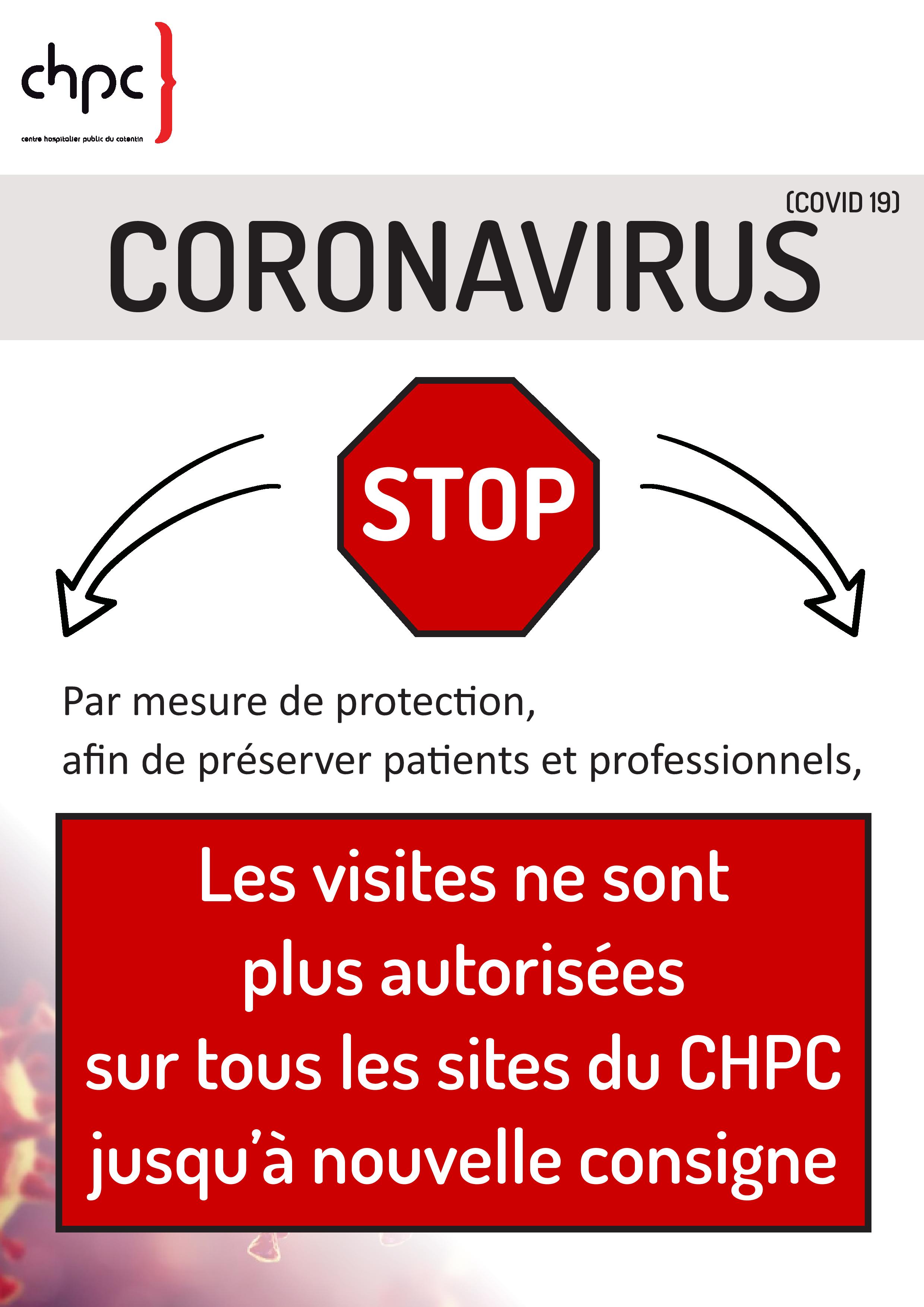 CHPC - Actualité - Coronavirus : Visites Suspendues Sur Tous Les Sites ...